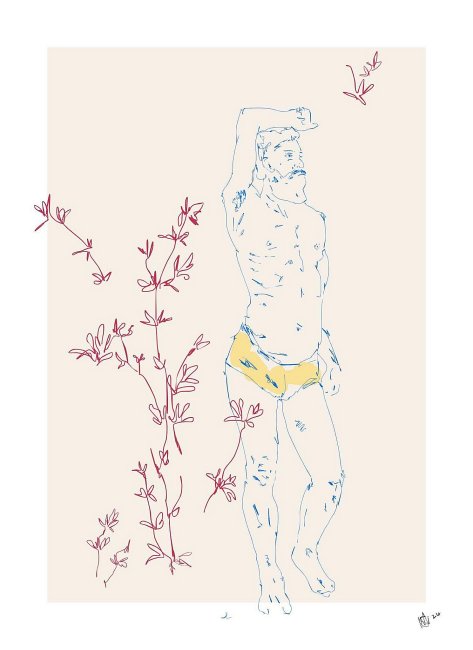 Stephanie Gericke - Yellow Undies